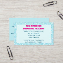 Blaues Schwimmbad Wasserpflege Lektionen