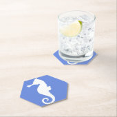 Blaues Seepferd Untersetzer (Vor Ort)