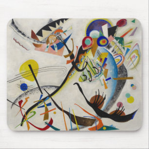 Blaues Segment Mousepad