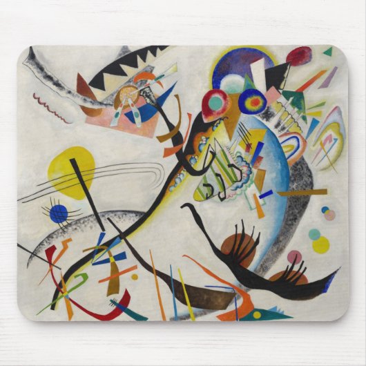 Blaues Segment Mousepad (Vorne)