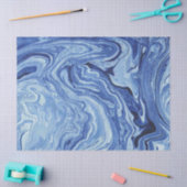 Blaues Seidenpapier (Basteln)