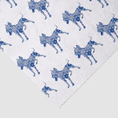 Blaues Seidenpapier der Paisley-HundeNr. 1%-pipe% (Ausschnitt)