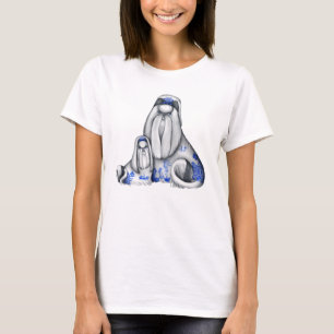 Blaues Shirt WeideShih Tzus