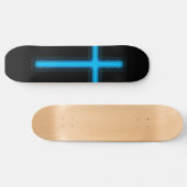 Blaues Skateboard (Horizontal)