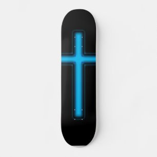 Blaues Skateboard