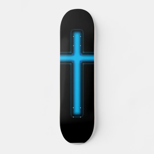 Blaues Skateboard (Vorderseite)
