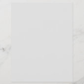 Blaues Sofa, Werbung für ein Unternehmen Flyer (Hinten)