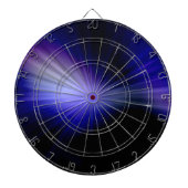 Blaues Sonnenlicht 2 Dartscheibe (vorne)