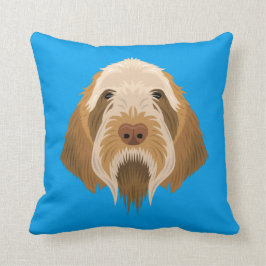 Blaues Spinone Italiano Kissen
