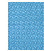 Blaues Strand-Muster 2 Tischdecke (Vorderseite)