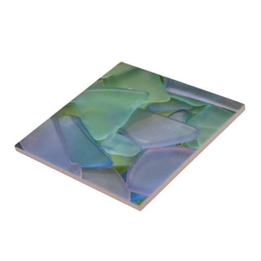 Blaues Strandglas, Alaska Fliese (Seite)