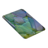Blaues Strandglas, Alaska Magnet (Rechte Seite)