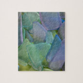 Blaues Strandglas, Alaska Puzzle (Vertikal)