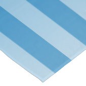 Blaues Streifen-Muster Tischdecke (Schrägansicht)
