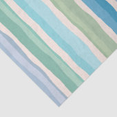 Blaues Strickpapier Seidenpapier (Detail)