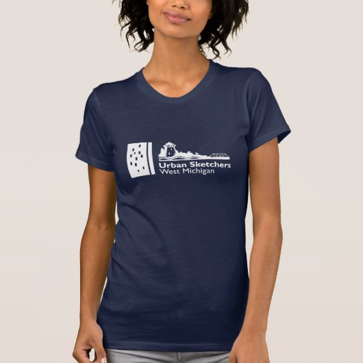 Blaues T-Shirt (Vorderseite)