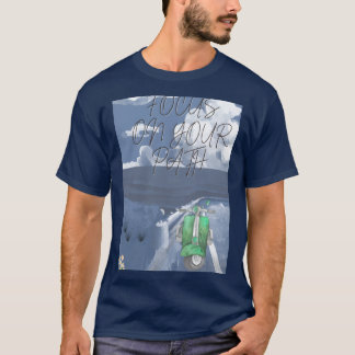 BLAUES T-SHIRT