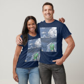 BLAUES T-SHIRT (Unisex)