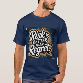Blaues T-Shirt mit halbem Ärmel 
