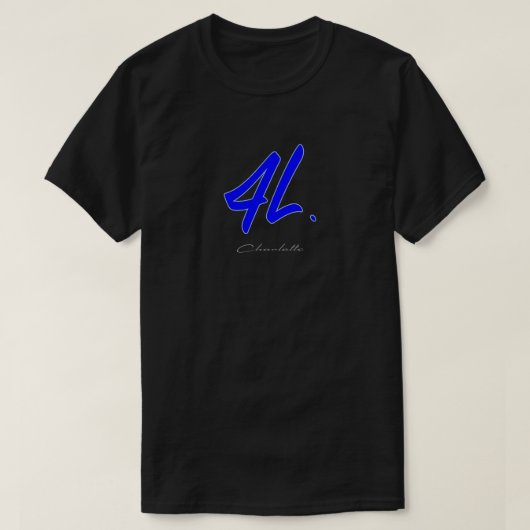 blaues T-Shirt SS/19 des Logo-4Life (Design vorne)