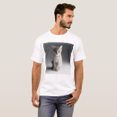 Blaues Tabby-Kätzchen T-Shirt (Vorne ganz)