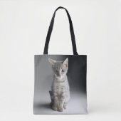 Blaues Tabby-Kätzchen Tasche (Vorderseite)