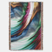 Blaues Tal Whirlwind Regenbogen Decke (Vorderseite Vertikal)