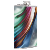 Blaues Tal Whirlwind Regenbogen Flachmann (Rechts)