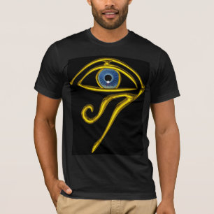 BLAUES TALISMAN-/DES GOLDHORUS AUGE T-Shirt