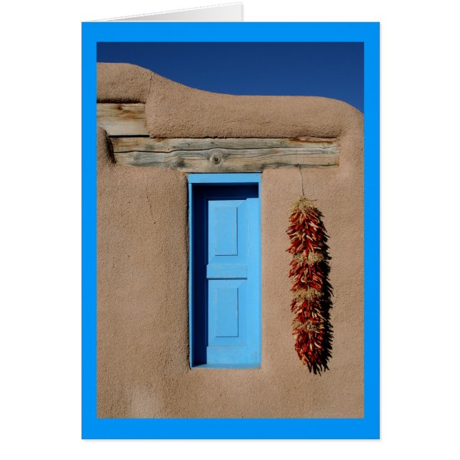 Blaues Taos-Fenster (Vorne)