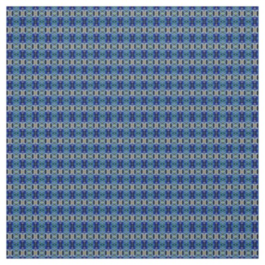 Blaues Tapisserie-Gewebe Stoff (Muster)