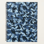 Blaues Tarnmuster Planer (Vorderseite)