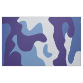Blaues Tarnmuster Stoff (Fat Quarter (45,7 x 55,9 cm))