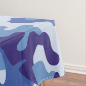 Blaues Tarnmuster Tischdecke (Beispiel)