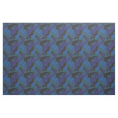 Blaues Tarnungs-Gewebe Stoff (Fat Quarter (45,7 x 55,9 cm))
