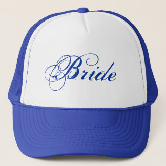 Blaues Theme Truckerkappe