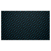 Blaues Thunderbird-Muster Stoff (Fat Quarter (45,7 x 55,9 cm))