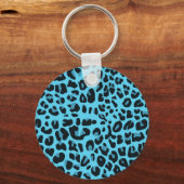 Blaues Tier Schlüsselanhänger (Vorderseite)