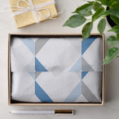 blaues Tissue Seidenpapier (Geschenk)