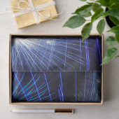 blaues Tissue Seidenpapier (Geschenk)