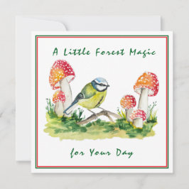 Blaues Tit und agrarisches Wasser