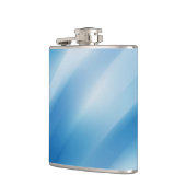 Blaues Topaz Flachmann (Links)