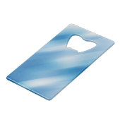 Blaues Topaz Geldbeutel Flaschenöffner (Rückseite Schrägansicht)