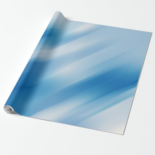 Blaues Topaz Geschenkpapier (Ungerollt)