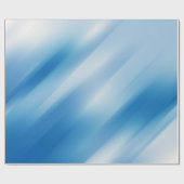 Blaues Topaz Geschenkpapier (Flach)