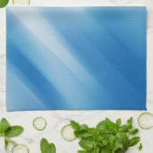 Blaues Topaz Geschirrtuch (Gefaltet)