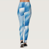 Blaues Topaz Leggings (Rückseite)