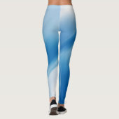 Blaues Topaz Leggings (Rückseite)