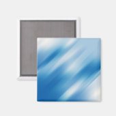 Blaues Topaz Magnet (Vorderseite/Rückseite)