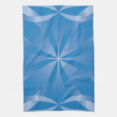 blaues Topaz-Muster Handtuch (Vertikal)